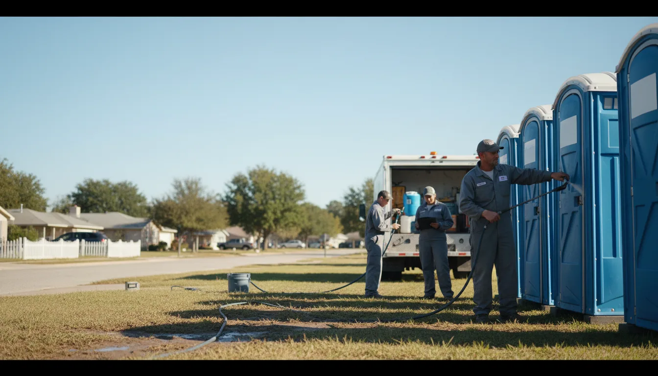 Long-Term Portable Toilet Rental in Altus Afb, OK near me